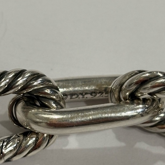 David Yurman DIY Madison Large Bracelet with 18k Gold - Picture 3 of 7